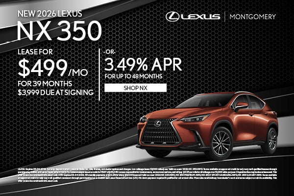 NEW 2026 LEXUS NX 350